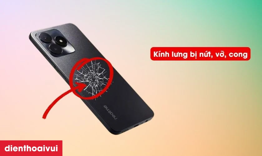 Thay kính lưng Realme C53