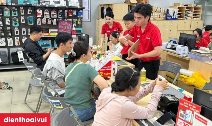 Địa chỉ thay kính lưng Realme