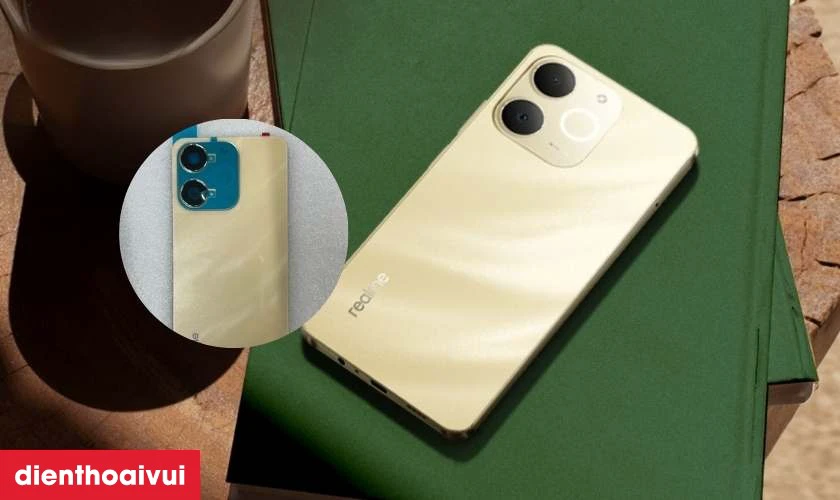 Nguyên nhân khiến mặt lưng Realme Note 70 bị nứt vỡ, xuống cấp