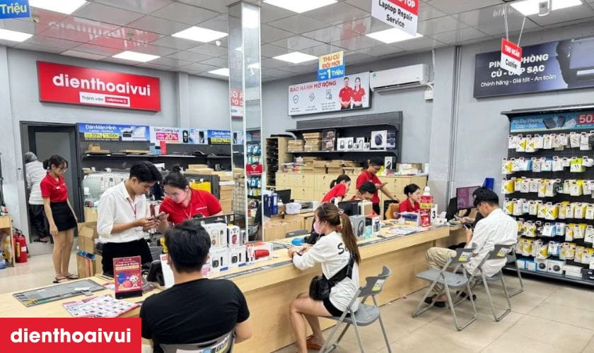 Địa chỉ thay k&iacute;nh lưng Samsung