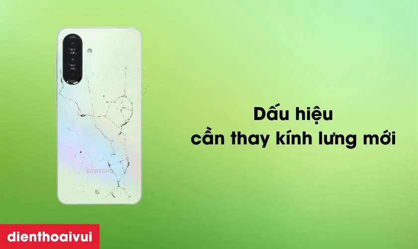 Thay k&iacute;nh lưng Samsung Galaxy A36