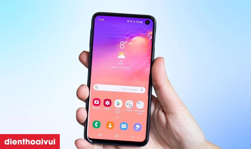 Thay k&iacute;nh lưng Samsung S10E