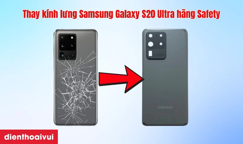 Thay k&iacute;nh lưng h&atilde;ng Safety được nhiều kh&aacute;ch h&agrave;ng lựa chọn