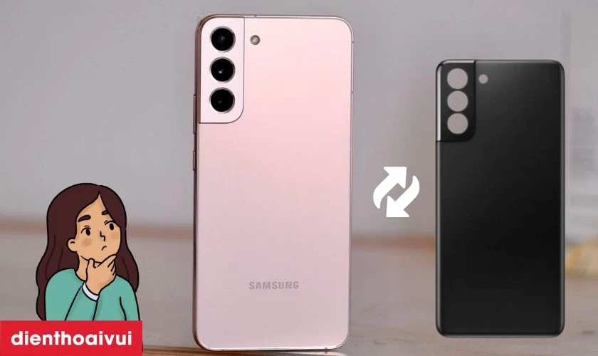 Thay k&iacute;nh lưng Samsung S22 c&oacute; ảnh hưởng g&igrave; kh&ocirc;ng?
