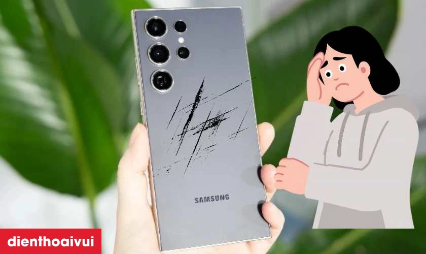 Nguy&ecirc;n nh&acirc;n khiến mặt lưng Samsung Galaxy S24 Ultra bị nứt vỡ, xuống cấp