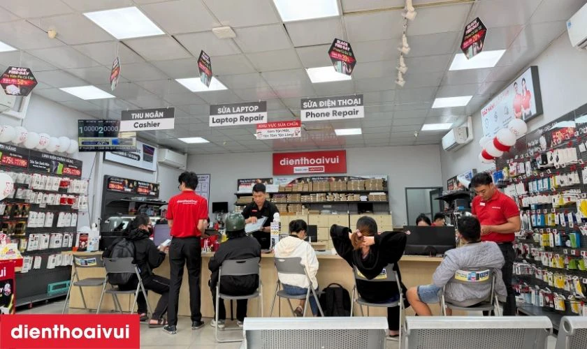 Địa chỉ thay kính lưng Vivo V25E giá tốt tại Điện Thoại Vui