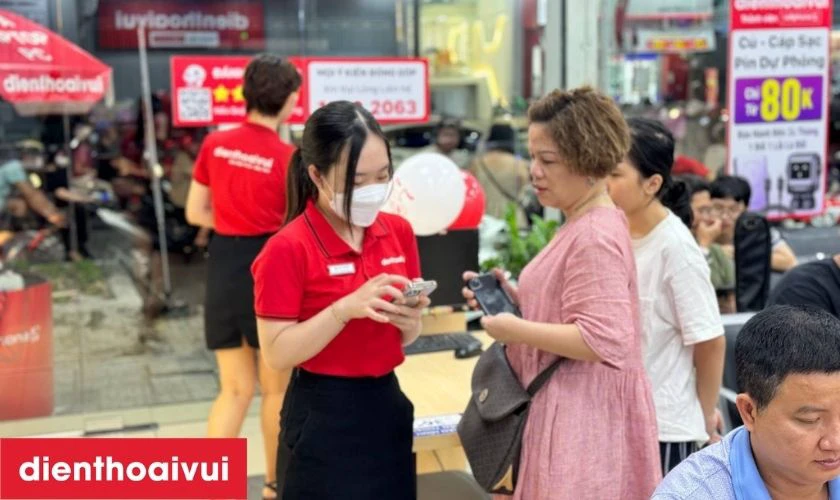 Quy trình thay kính lưng Xiaomi Mi 11T Pro lấy liền tại Điện Thoại Vui