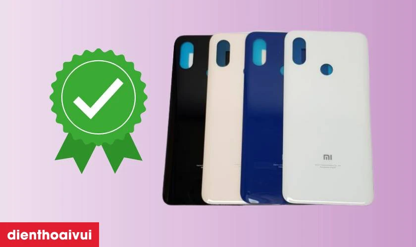 Cần lưu &yacute; g&igrave; khi thay k&iacute;nh lưng Xiaomi Mi 8?