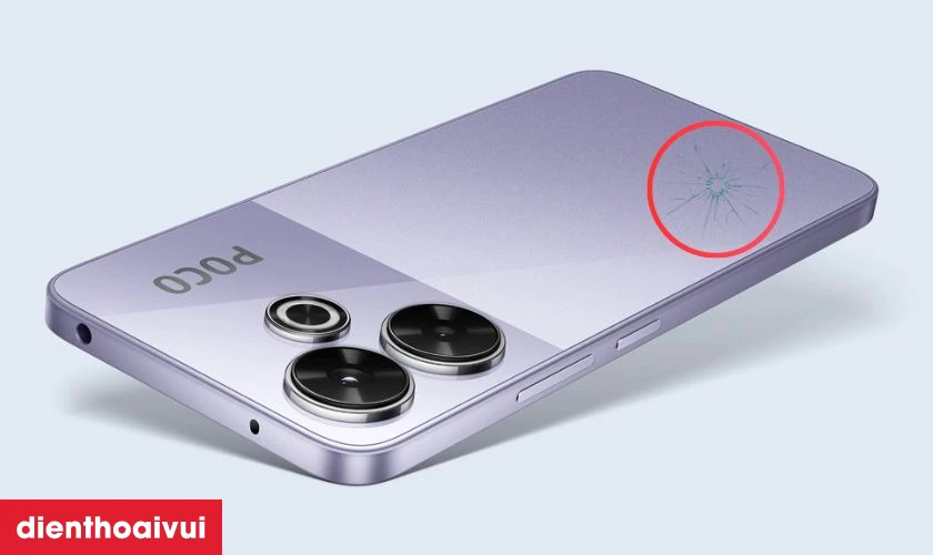 Khi n&agrave;o cần thay k&iacute;nh lưng Xiaomi Poco M6?