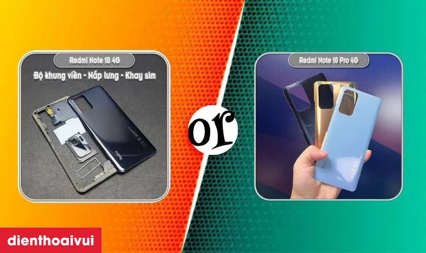 Thay kính lưng Xiaomi Redmi Note 10 4G