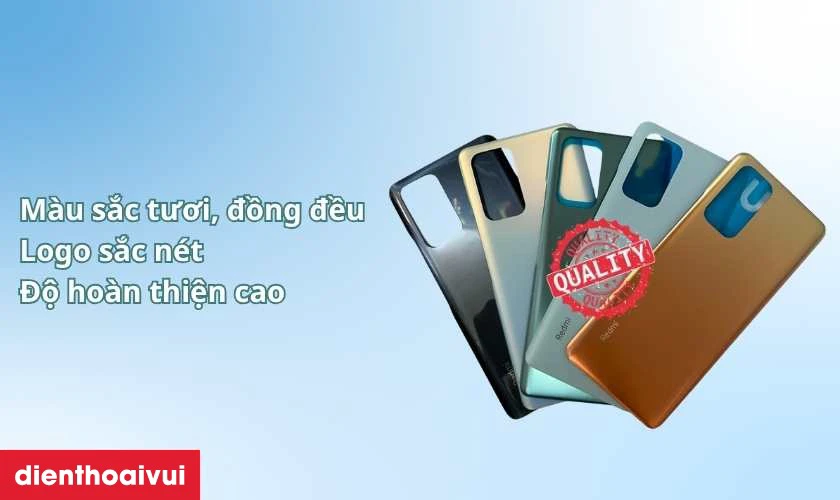 Hướng dẫn chọn loại nắp lưng Xiaomi Redmi Note 10 4G chất lượng
