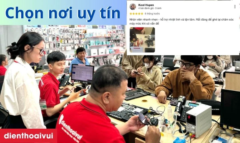 Chọn địa chỉ sửa chữa uy t&iacute;n