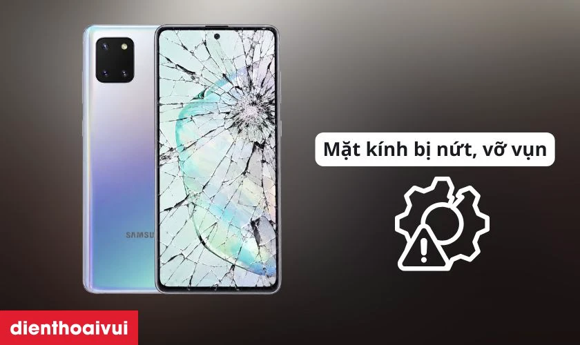 Thay &eacute;p k&iacute;nh Samsung Note 10 Lite
