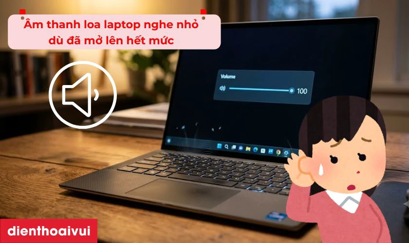 Dấu hiệu loa laptop Acer Aspire A514-54 bị hỏng