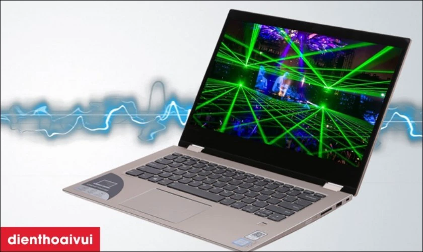 Loa laptop Asus ph&aacute;t &acirc;m thanh bị r&egrave; hoặc qu&aacute; nhỏ