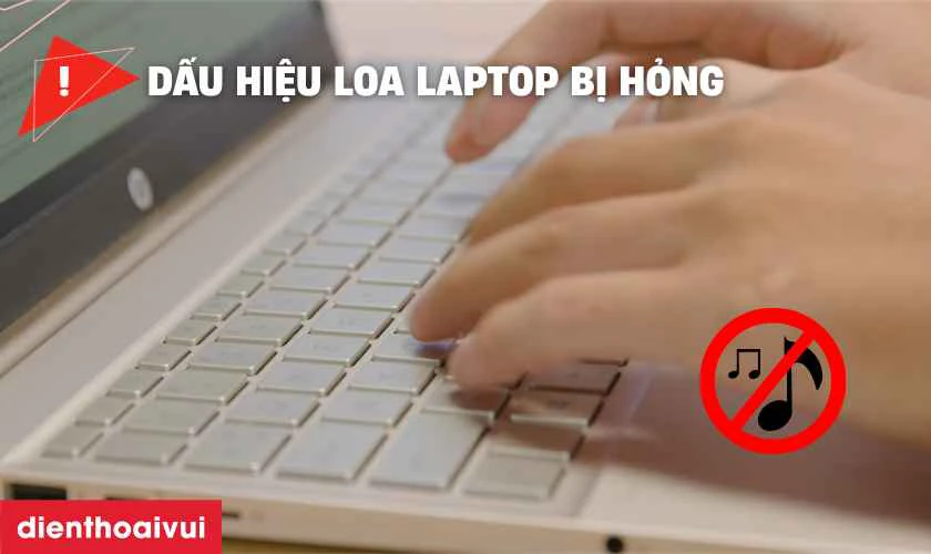 Dấu hiệu loa laptop HP Pavilion 15-DA bị hỏng