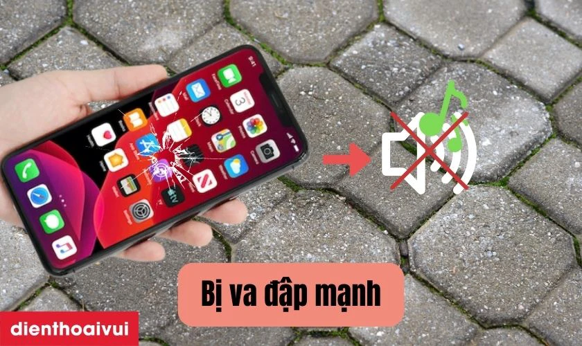 Nguy&ecirc;n nh&acirc;n điện thoại iPhone 11 bị hư loa trong thường gặp