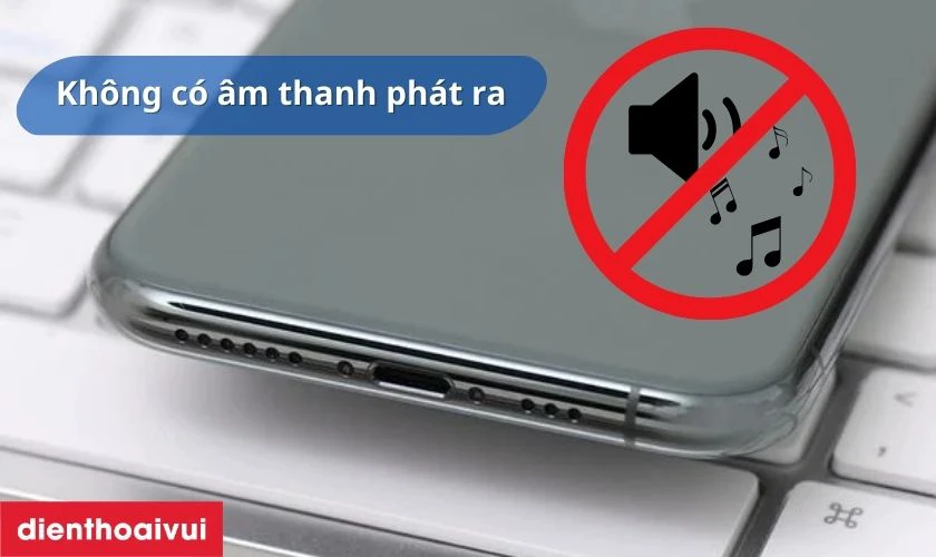 Dấu hiệu nhận biết t&igrave;nh trạng hư loa điện thoại iPhone 11 Pro