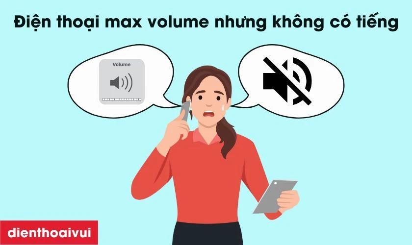 Loa ph&aacute;t ra &acirc;m thanh rất nhỏ hoặc mất hẳn tiếng