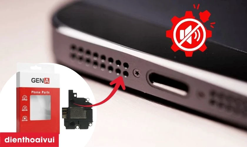Thay loa ngo&agrave;i iPhone 12 Mini ch&iacute;nh h&atilde;ng GENA l&agrave; g&igrave;?