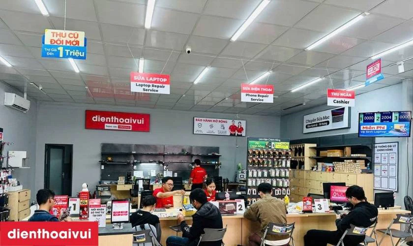 Quy tr&igrave;nh thay loa ngo&agrave;i iPhone nhanh ch&oacute;ng lấy liền tại Điện Thoại Vui