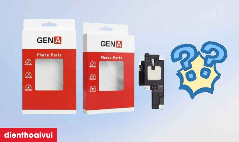 Thay loa ngo&agrave;i iPhone 15 Pro ch&iacute;nh h&atilde;ng GENA