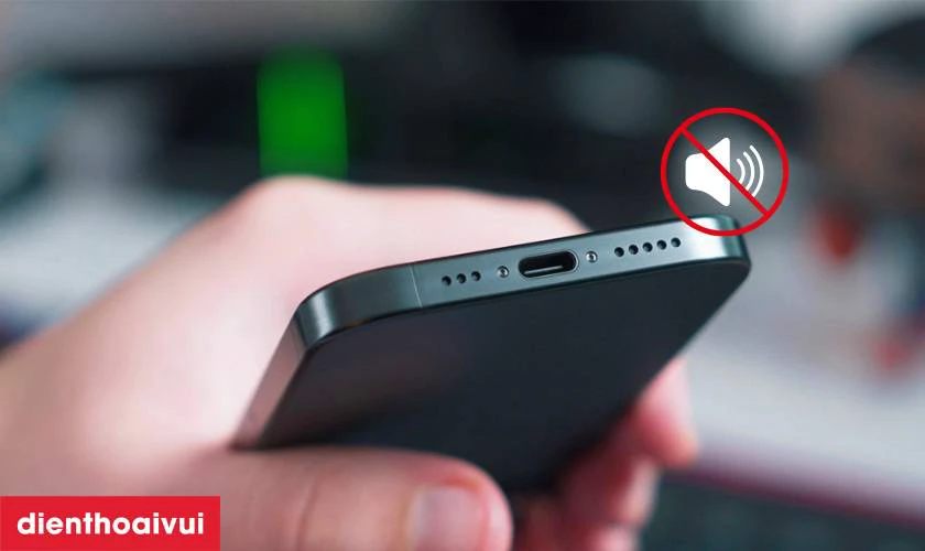 Dấu hiệu nhận biết t&igrave;nh trạng hư loa ngo&agrave;i iPhone 16 Pro
