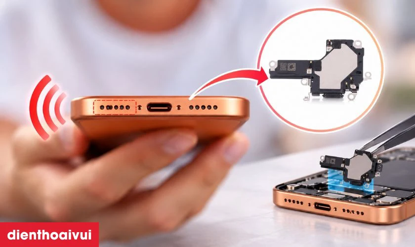 Thay loa ngo&agrave;i iPhone 17 Pro l&agrave; g&igrave;?