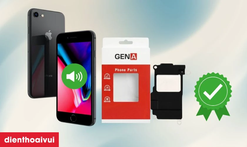 Thay loa ngoài iPhone 8 chính hãng GENA là gì?