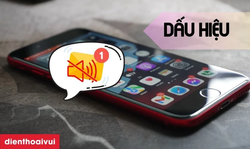 Dấu hiệu nhận biết t&igrave;nh trạng hư loa ngo&agrave;i iPhone SE 2022