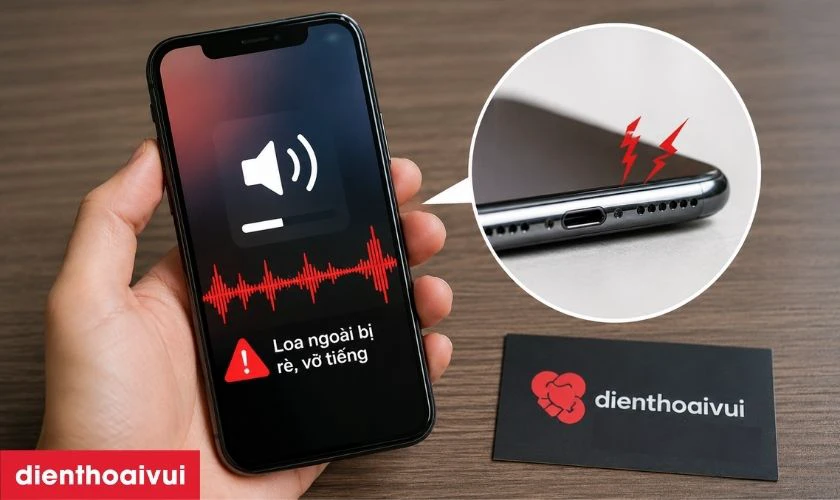 Trường hợp n&agrave;o cần thay loa ngo&agrave;i iPhone X?