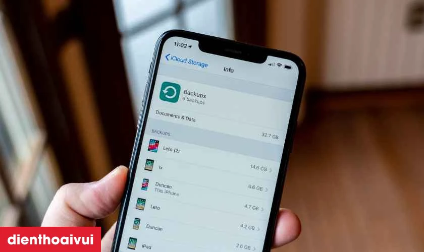 Thay loa ngo&agrave;i iPhone XS c&oacute; ảnh hưởng g&igrave; đến dữ liệu kh&ocirc;ng?