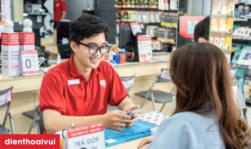 Địa chỉ thay loa ngo&agrave;i Samsung A53 ch&iacute;nh h&atilde;ng, lấy liền tại Điện Thoại Vui
