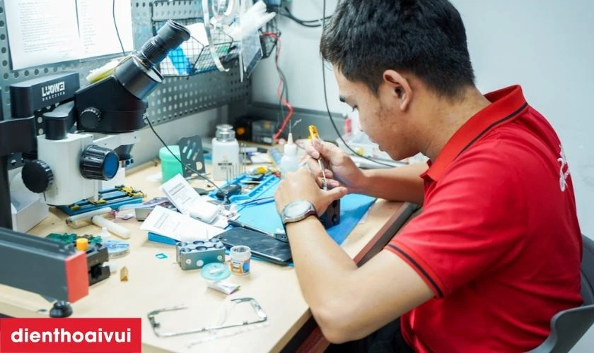 Quy tr&igrave;nh sửa chữa, thay loa minh bạch