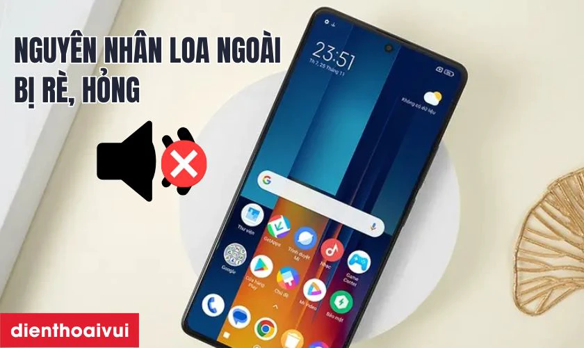 Nguyên nhân khiến loa ngoài Xiaomi Poco M6 Pro bị rè, hỏng