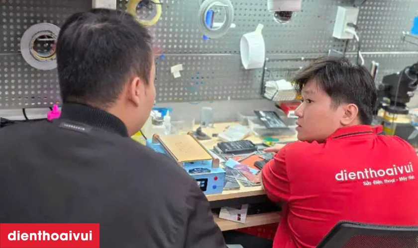 Quy tr&igrave;nh thay loa ngo&agrave;i Xiaomi Redmi 10C uy t&iacute;n tại Điện Thoại Vui