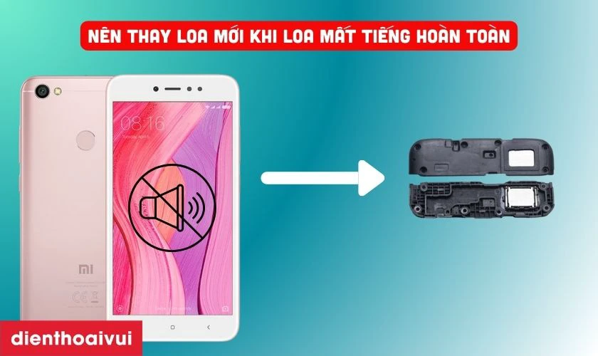 Dấu hiệu nào cần thay loa ngoài Xiaomi Redmi 5A?