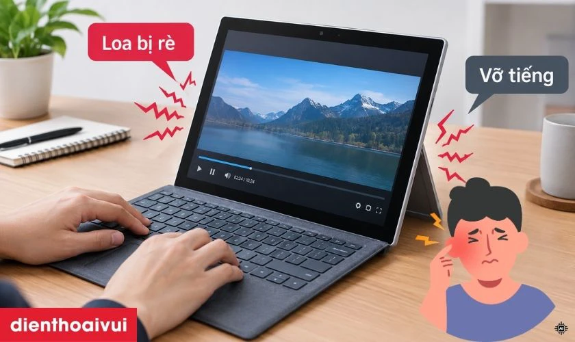 Khi nào Surface cần kiểm tra hoặc thay loa?