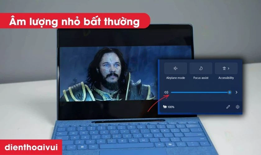 Khi nào Surface cần kiểm tra hoặc thay loa - Âm lượng nhỏ bất thường