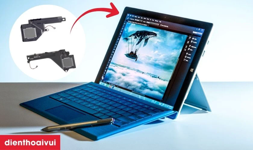 Thay loa Surface Pro