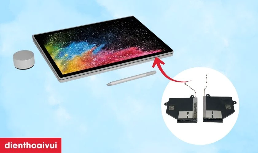 Thay loa Surface Book