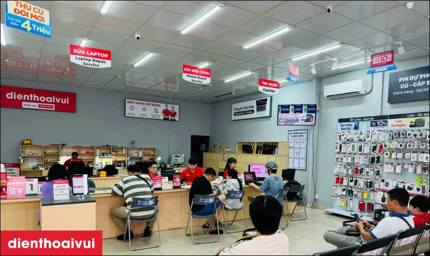 Dịch vụ thay loa trong iPhone 11 chính hãng Aries chính hãng, lấy liền tại Điện Thoại Vui