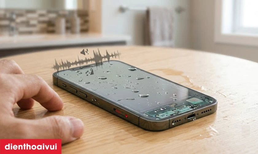 Nguy&ecirc;n nh&acirc;n khiến loa trong iPhone 12 Pro bị r&egrave;, hỏng