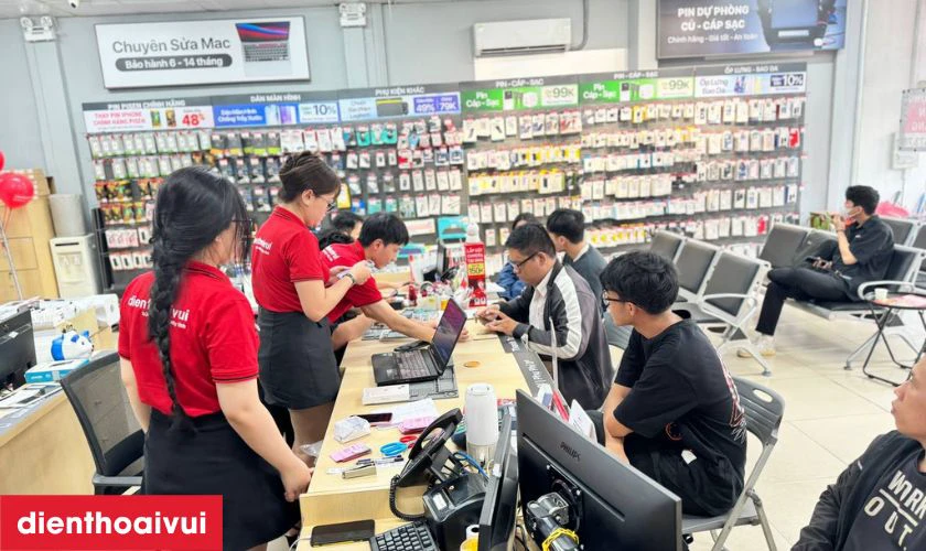 Thay loa trong iPhone 13 Pro ch&iacute;nh h&atilde;ng Aries ch&iacute;nh h&atilde;ng, lấy liền tại Điện Thoại Vui