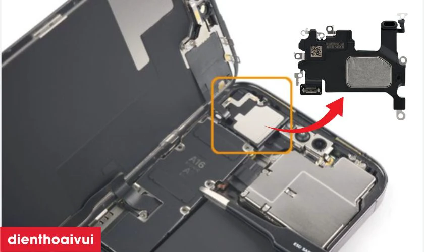 Thay loa trong iPhone 14 Plus l&agrave; g&igrave;?