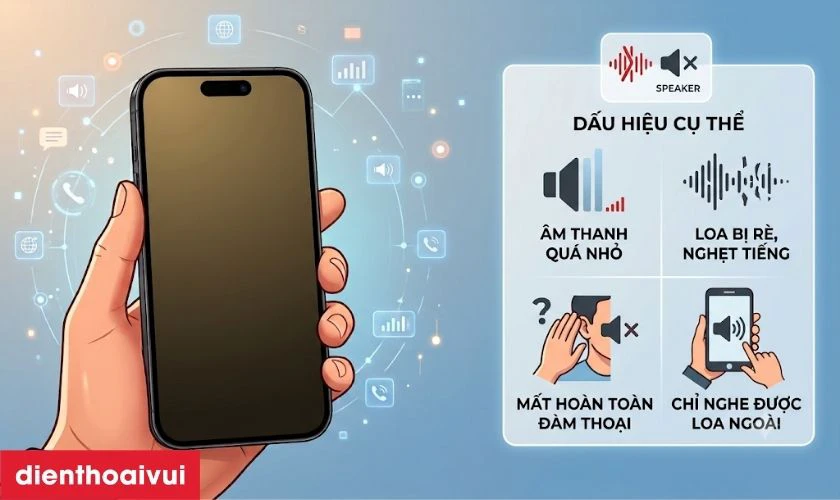 Khi n&agrave;o cần thay loa trong iPhone 16 Pro