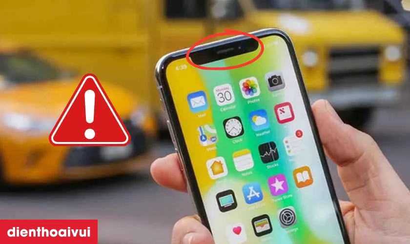 Thay loa trong iPhone X