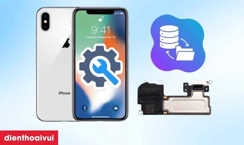 Thay loa trong iPhone X c&oacute; ảnh hưởng g&igrave; kh&ocirc;ng