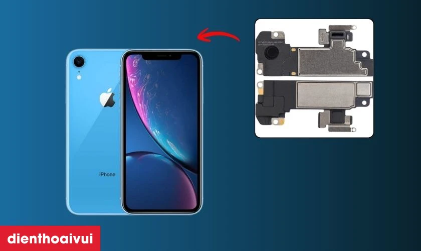 Thay loa trong iPhone XR