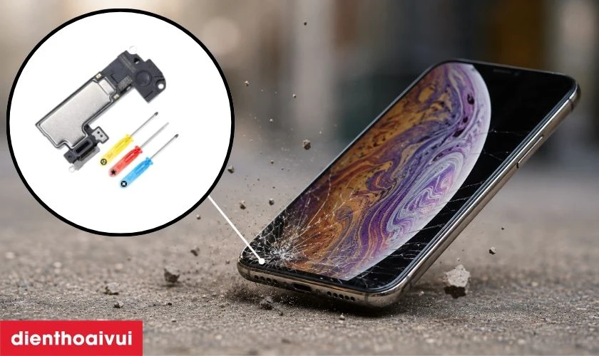 Nguyên nhân khiến loa trong iPhone XS bị rè, hỏng
